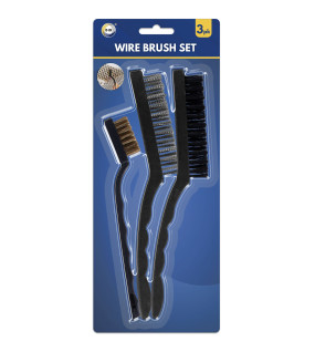 3pc Wire Brush Set