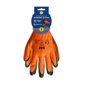 Size 8 Nitrile Coated Gloves - M