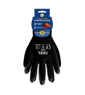Size 10 Nitrile Coated Gloves - xl