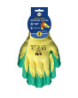 Size 8 Latex Coated Gloves - M