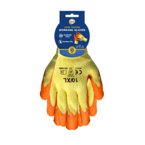 Size 10 Latex Coated Gloves - xl