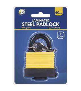 40mm Laminated Waterproof Steel Padlock