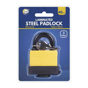40mm Laminated Waterproof Steel Padlock