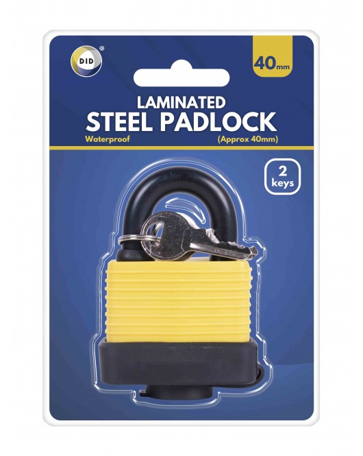 40mm Laminated Waterproof Steel Padlock