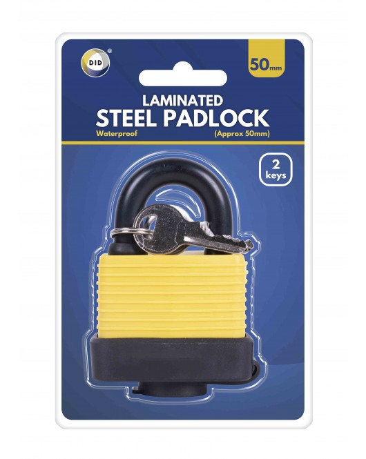 50mm Laminated Waterproof Steel Padlock