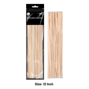 150pc 12" Bamboo Skewers