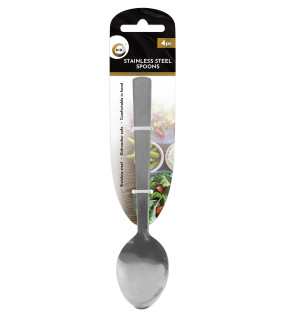 4pc Stainless Steel Spoons