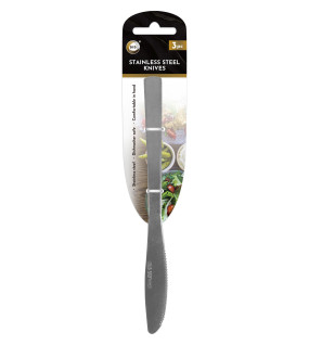 3pc Stainless Steel Knives