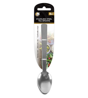 6pc Stainless Steel Tea Spoons
