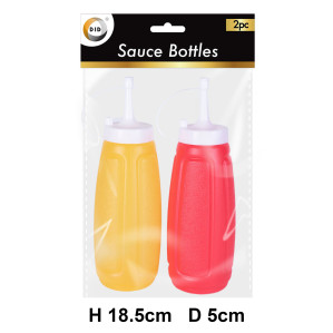 2pc Sauce Bottles 