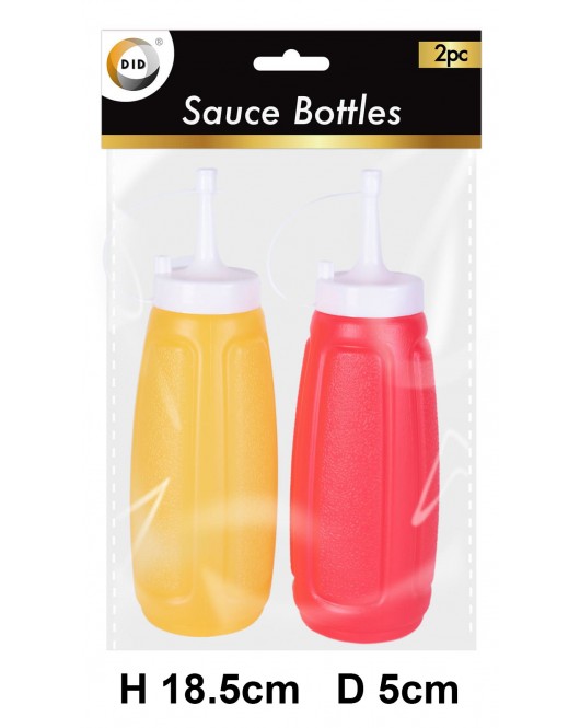 2pc Sauce Bottles 