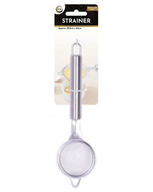 Stainless Steel Strainer 22.5cm x 6.5cm
