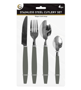 4pc Stainless Steel Cutlery Set