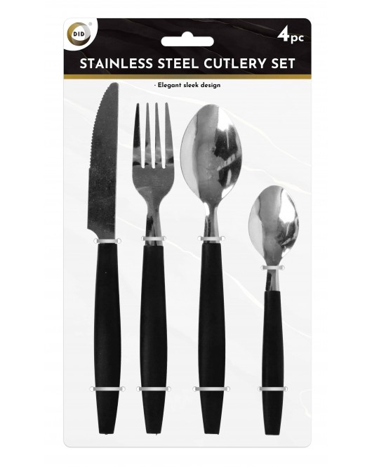 4pc Stainless Steel Cutlery Set