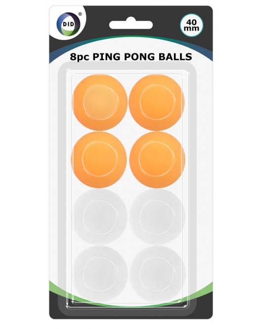 8pc Ping Pong Balls