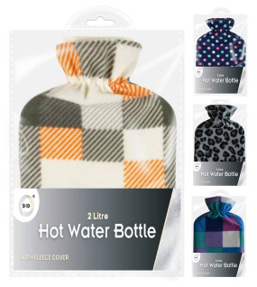 2Litre Hot Water Bottle & Cover