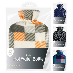 2Litre Hot Water Bottle &amp; Cover