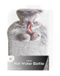 2Litre Hot Water Bottle & Deluxe Plush Cover
