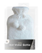 2Litre Hot Water Bottle & Deluxe Plush Cover