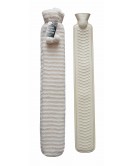 2Litre Extra Long Hot Water Bottle & Plush Cover