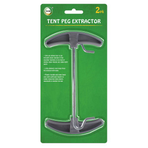 2pc Tent Peg Extractor