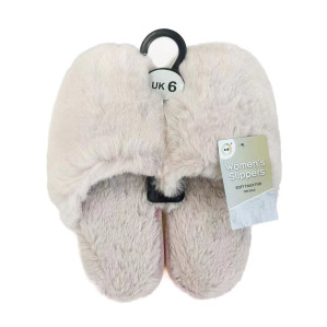 Women's Soft Faux Fur Slippers