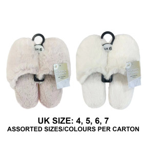 Women's Soft Faux Fur Slippers