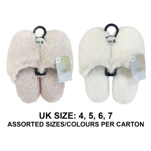 Women's Soft Faux Fur Slippers