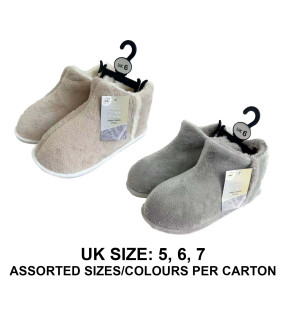Women's Coral Fleece Slipper Boots