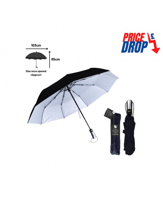 Unisex Windproof Travel Umbrella