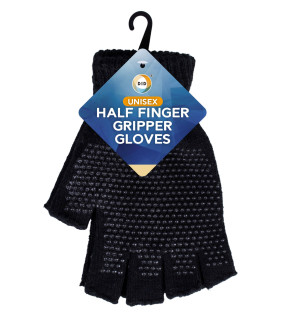 Half Finger Gripper Gloves