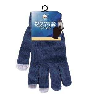 Mens Winter Touchscreen Gloves