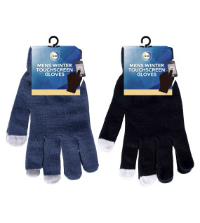 Mens Winter Touchscreen Gloves
