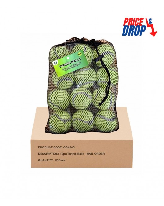 12pc Tennis Balls