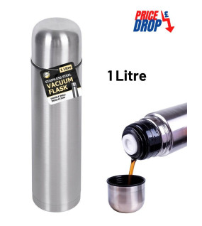1Ltr Stainless Steel Vacuum Flask