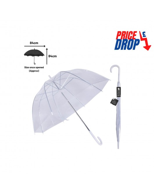 Large Clear Dome Umbrella