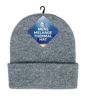 Mens Melange Thermal Hat