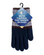 Mens Thermal Patterned Gloves
