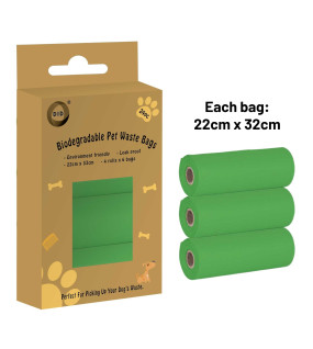 24 Biodegradable Pet Waste Bags
