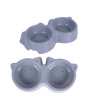 27cm 200ml Double Plastic Pet Bowl 27cm 200ml Double Plastic Pet Bowl