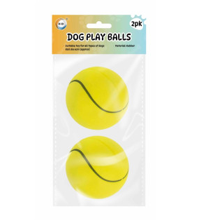 2Pk Dog Play Balls