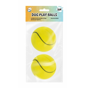 2Pk Dog Play Balls