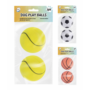 2Pk Dog Play Balls