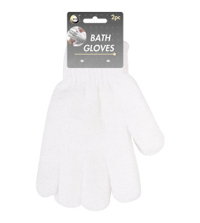 2pc Bath Gloves