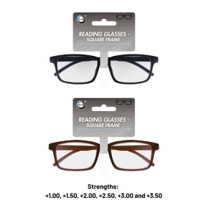 Reading Glasses - Square Frame