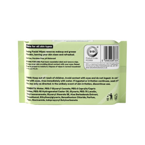 50Pk Cleansing Facial Wipes