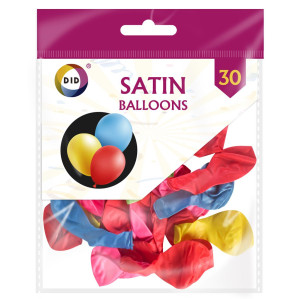 30pc Satin Balloons