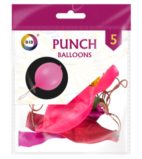 5pc Punch Balloons