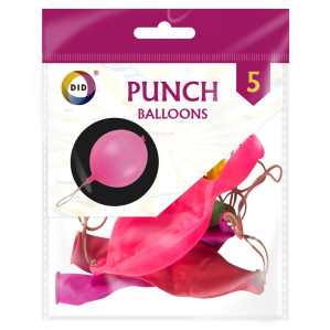 5pc Punch Balloons