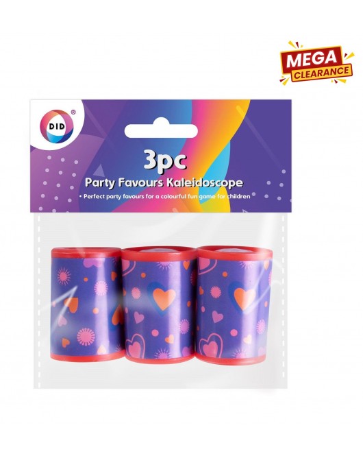 3pc Party Favours Kaleidoscope